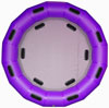 Round Family Raft - Purple